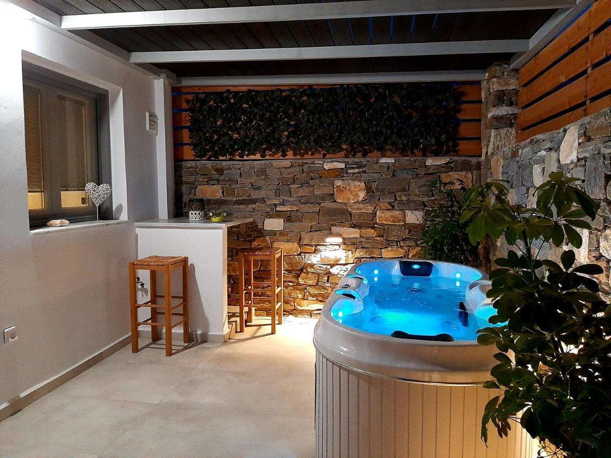 Blue View Villa Apartment #3 With Jacuzzi Parászporosz Kültér fotó